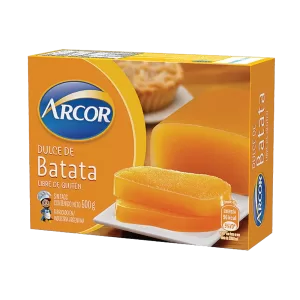 Dulce de Batata Arcor Sin Tacc en Caja (500gr)