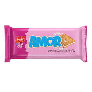 Galletitas vainillas rellenas de vainilla - Amor - Bagley