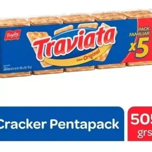 Galletitas cracker agua - Traviata - Bagley