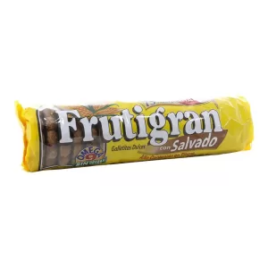 Galletitas dulces con salvado - Frutigran - Granix