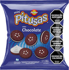 Galletitas rellenas sabor chocolate - Pitusas